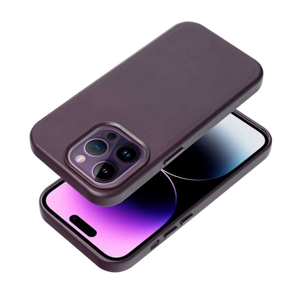 Θήκη κινητού Forcell Leather Mag Cover for iPhone 14 Pro Max Dark Violet - Image 3