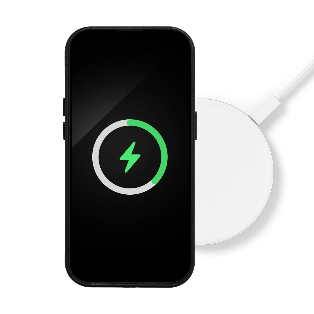 Θήκη κινητού Oem Leather Mag Cover for iPhone 14 Pro Max Black - Image 4