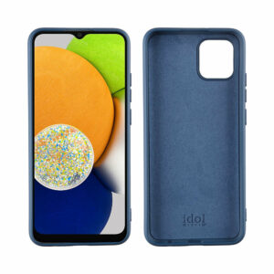 Θήκη κινητού idol 1991 Velvet for Samsung Galaxy A03 TPU Blue