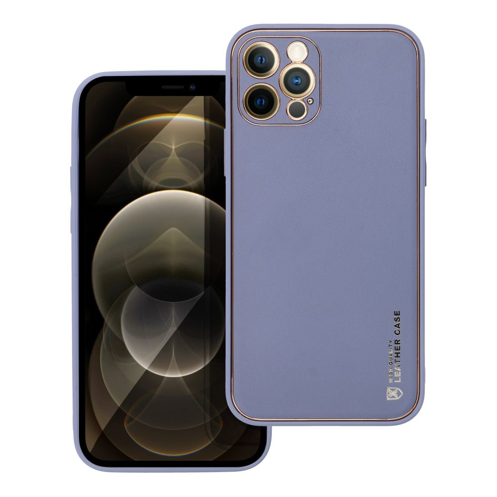 Θήκη κινητού Forcell Leather for iPhone 12 Pro Blue