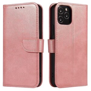 Θήκη κινητού Hurtel Magnet Elegant Cover Flip Cover for Xiaomi Redmi Note 11 Pro + 5G / 11 Pro 5G / 11 Pro Pink