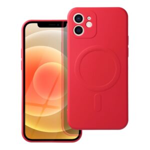 Θήκη κινητού Oem Silicone Mag Cover for iPhone 12 Pro Red