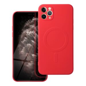 Θήκη κινητού Oem Silicone Mag Cover for iPhone 12 Pro Max Red