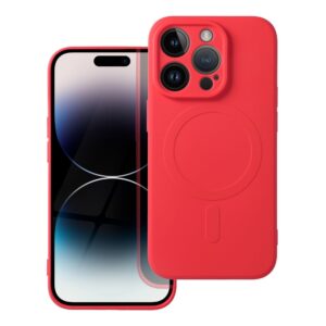 Θήκη κινητού Oem Silicone Mag Cover for iPhone 14 Pro Red