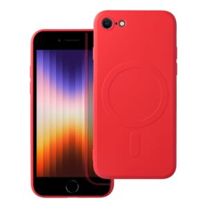 Θήκη κινητού Oem Silicone Mag Cover for iPhone 7 / 8 / SE 2020 / SE 2022 Red