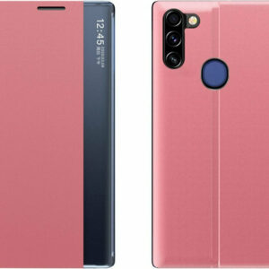 Θήκη κινητού Hurtel New Sleep Bookcase with Kickstand Function for Samsung Galaxy A11 / M11 Pink