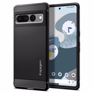 Θήκη κινητού Spigen Rugged Armor for Google Pixel 7 Pro Black