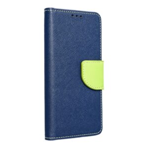 Θήκη κινητού Oem Fancy Book for Samsung S22 Navy / Lime