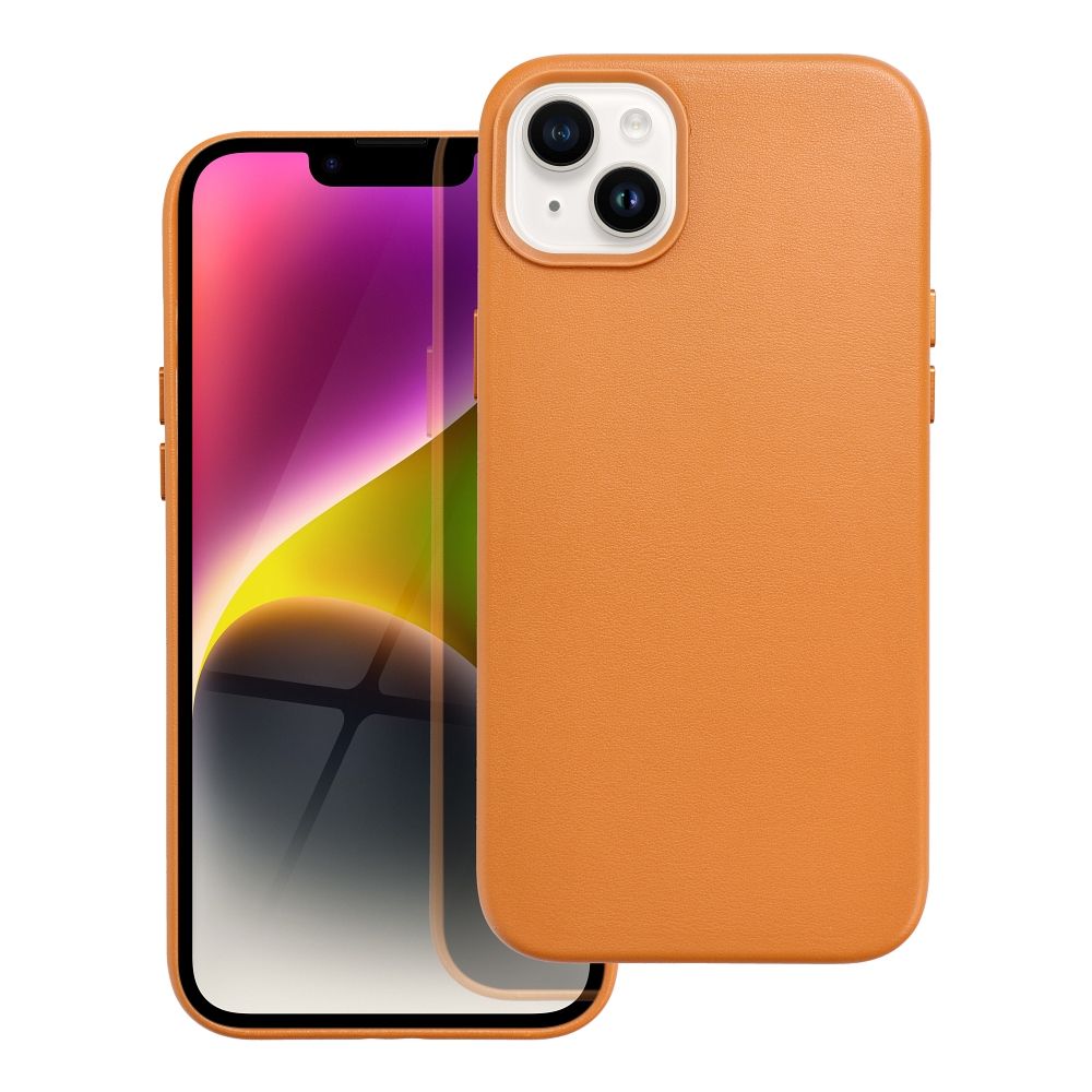 Θήκη κινητού Oem Leather Mag Cover for iPhone 14 Plus Orange
