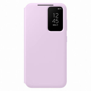 Θήκη κινητού Samsung Smart View Wallet for Samsung Galaxy S23 Cover with Smart Flip Window Card Wallet Lilac