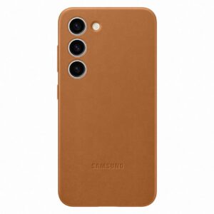 Θήκη κινητού Samsung Leather Cover for Samsung Galaxy S23 Camel