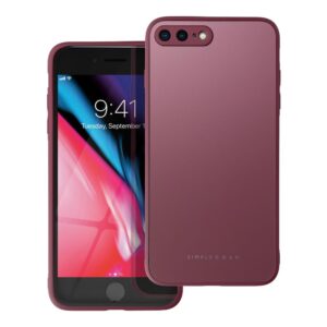 Θήκη κινητού Roar Matte Glass for iPhone 7 Plus / 8 Plus Claret