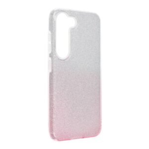 Θήκη κινητού Oem Shining for Samsung Galaxy S23 Clear/Pink