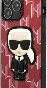 Θήκη κινητού Karl Lagerfeld Hardcase ikonik Patch for iPhone 13 / 13 Pro Red