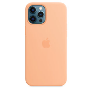 Θήκη κινητού Apple Silicone with Magsafe for iPhone 12 Pro Max Cantaloupe Εκθεσιακή