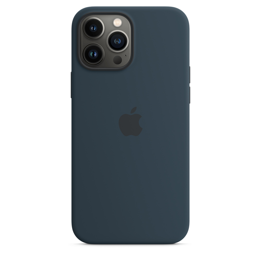 Θήκη κινητού Apple Silicone with Magsafe for iPhone 13 Pro Max Abyss Blue Εκθεσιακή