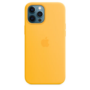 Θήκη Κινητού Apple Silicone with MagSafe for iPhone 12 Pro Max Sunflower Εκθεσιακή