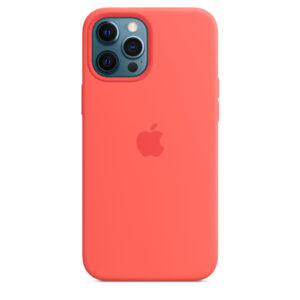 Θήκη κινητού Apple Silicone with MagSafe for iPhone 12 Pro Max Pink Citrus Εκθεσιακή