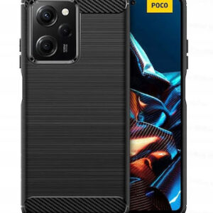 Θήκη κινητού Tech Protect Tpu Carbon for Xiaomi Redmi Note 12 Pro 5G /Poco X5 Pro 5G Black