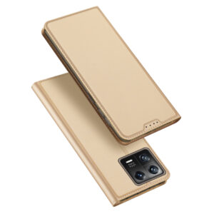 Θήκη κινητού Dux Ducis Skin Pro for Xiaomi 13 Flip Card Wallet Gold Stand