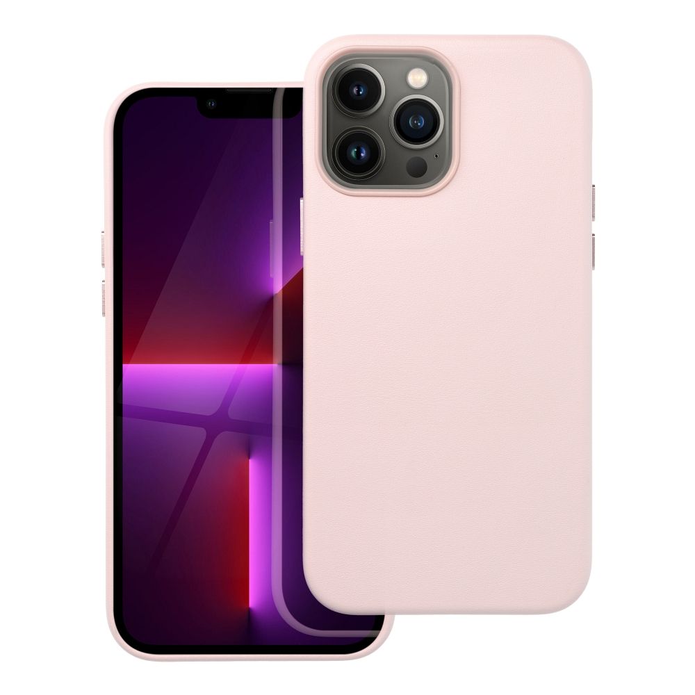 Θήκη κινητού Forcell Leather Mag Cover for iPhone 13 Pro Max Sand Pink