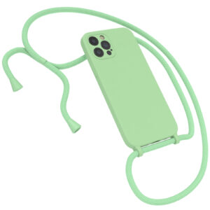 Θήκη κινητού Gateway With Lanyard and Camera Protection for iPhone for iPhone 12 Pro Max Green