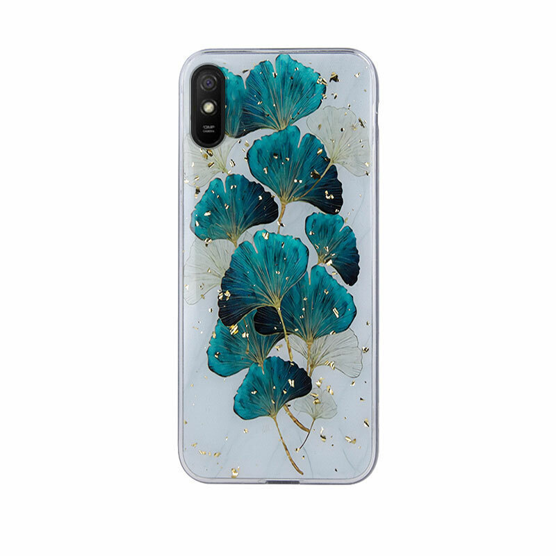 Θήκη κινητού Oem Gold Glam for Xiaomi Redmi 9A / 9AT / 9i Leaves - Image 2