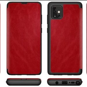 Θήκη κινητού Beline Leather Book for Samsung S21 Red