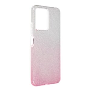Θήκη κινητού Forcell Shining for Xiaomi Redmi Note 12 4G Clear / Pink