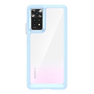 Θήκη κινητού Hurtel Outer Space for Xiaomi Poco X5 5G / Redmi Note 12 5G Cover with a Flexible Frame Blue