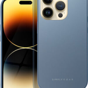 Θήκη κινητού Roar Matte Glass case for iPhone 14 Pro Max Blue