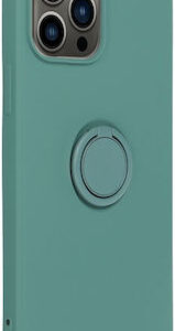 Θήκη κινητού Forcell Ring Silicone Back Cover for iPhone 14 Pro Max Green