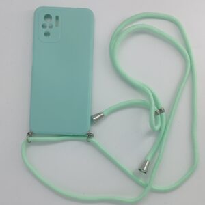 Θήκη κινητού Gateway With Lanyard and Camera Protection for Xiaomi Redmi Note 10S Mint Green