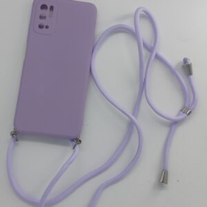 Θήκη κινητού Gateway With Lanyard and Camera Protection for Redmi Note 10 5G Purple