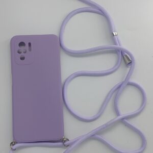 Θήκη κινητού Gateway With Lanyard and Camera Protection for Redmi Note 10S Purple