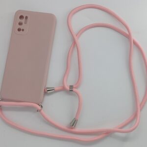 Θήκη κινητού Gateway With Lanyard and Camera Protection for Redmi Note 10 5G Pink