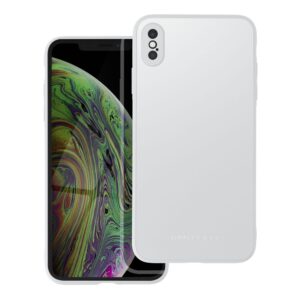 Θήκη κινητού Roar Matte Glass for iPhone XS Max Steel