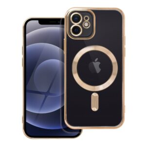 Θήκη κινητού Forcell Electro Mag Cover Compatible with MagSafe for iPhone 12 Gold