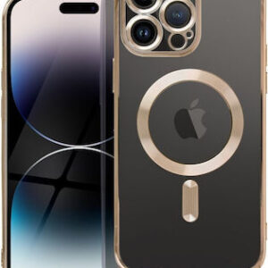 Θήκη κινητού Forcell Electro Mag Cover Compatible with MagSafe for iPhone 12 Pro Gold