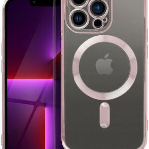 Θήκη κινητού Forcell Electro Mag Cover Compatible with MagSafe for iPhone 13 Pro Rose Gold