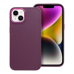 Θήκη κινητού Forcell Frame Case for iPhone 14 Purple
