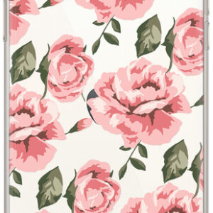 Θήκη κινητού Babaco Overprint Flowers for Xiaomi Redmi 9 Transparent