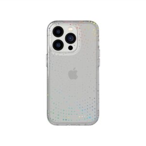 Θήκη κινητού Tech21 Evo Sparkle for iPhone 14 Pro Radiant Transparent