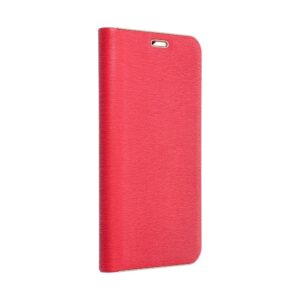 Θήκη κινητού Forcell Luna Book Gold for Samsung S22 Ultra Red
