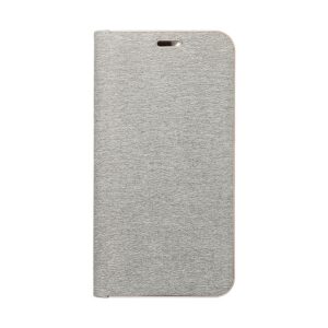 Θήκη Κινητού Forcell Luna Book Gold for Xiaomi Redmi Note 12 5G Silver