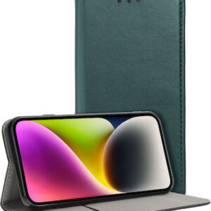 Θήκη Κινητού Forcell Smart Magneto Book for Xiaomi Redmi Note 12 Pro 5G Dark Green