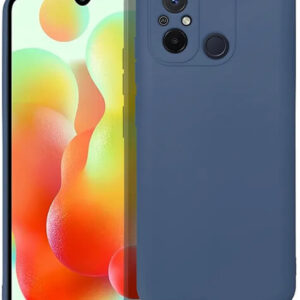 Θήκη κινητού Oem Silicone for Xiaomi Redmi 12c / Redmi 11a Dark Blue