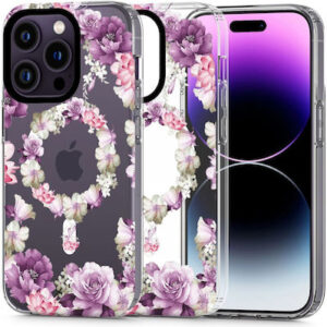 Θήκη Κινητού Tech-Protect Magmood MagSafe for iPhone 14 Pro Rose Floral