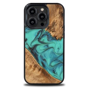 Θήκη Κινητού Bewood Resin for iPhone 14 Pro Turquoise