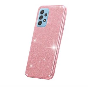 Θήκη κινητού Oem Glitter 3in1 for Samsung Galaxy A32 5G / M32 5G / A32 EE 5G Pink